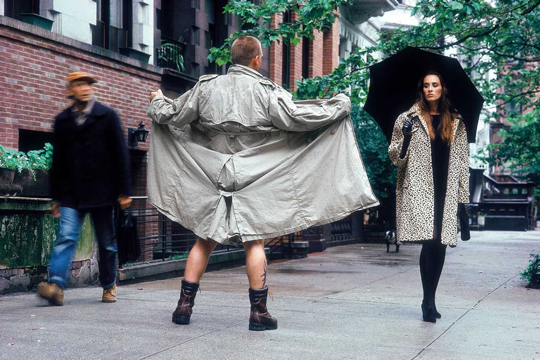 New York City, 1989 Fashion shoot