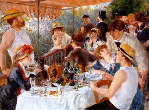  the Boating Party by Pierre-Auguste Renoir,