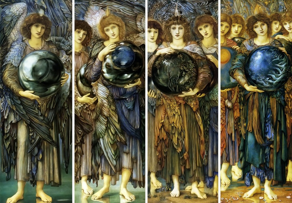 Edward Burne-Jones, The Angels of the Creation, 1895