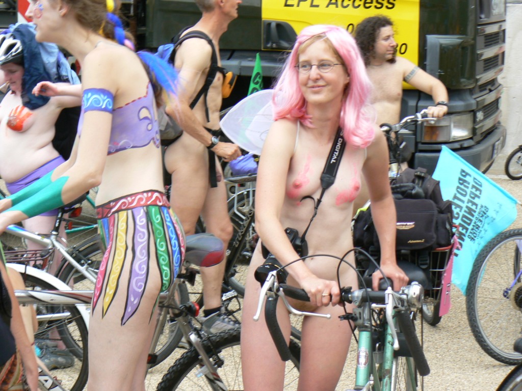 World Naked Bike Ride - London 2009