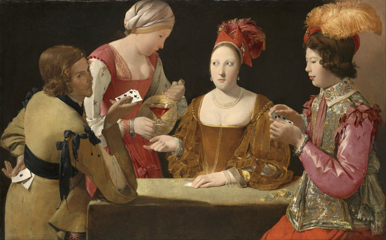 Georges de La Tour The Cheat with the Ace of Clubs 