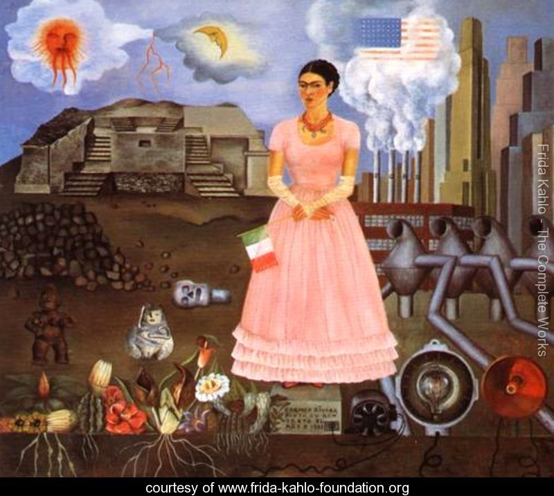 Self-Portrait-1932 Frida Kahlo